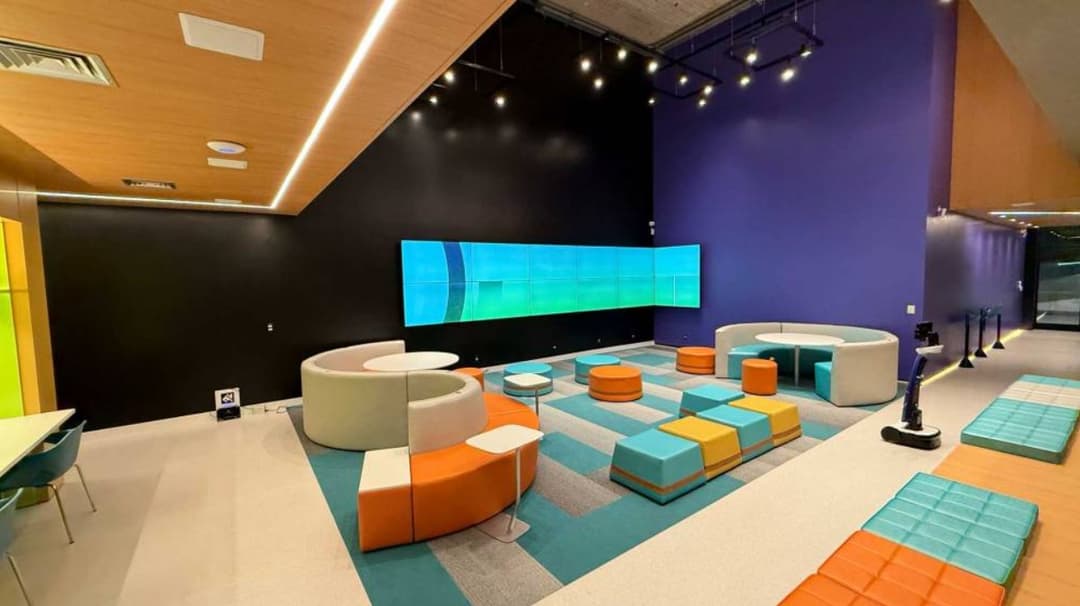 Visao geral do espaco PA Teens